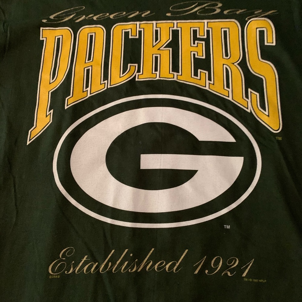 Green Bay packers t-shirt men’s xl
